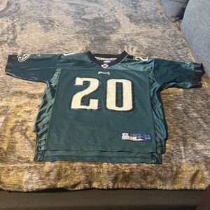 Reebok NFL Philadelphia Eagles Brian Dawkins #20 Jersey Size Youth L 14-16.